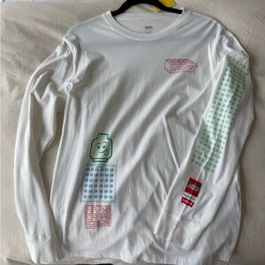 LEGO White Graphic Long Sleeve Shirt